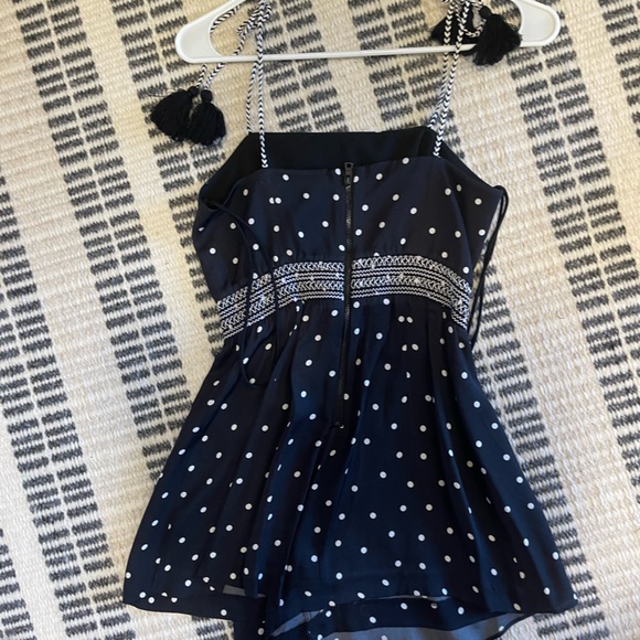 Alice and Olivia Glinda polka-dot romper size 0 - Picture 5 of 6
